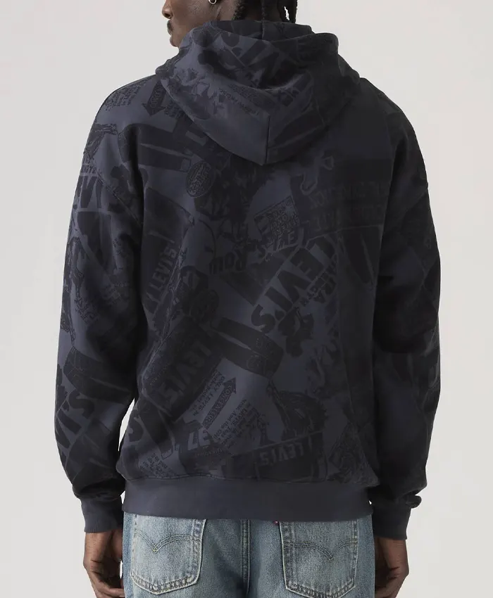 Sunset Graphic Levi`s pullover Hoodie