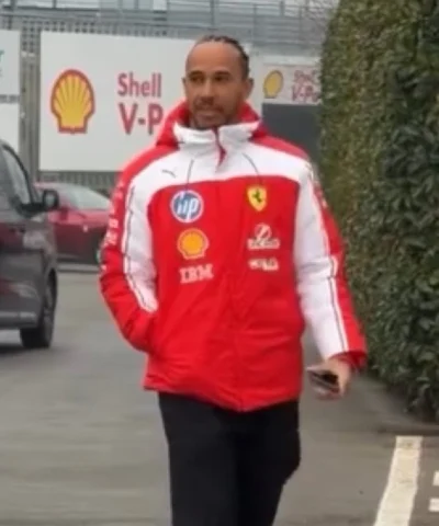 Lewis Hamilton Ferrari Jacket