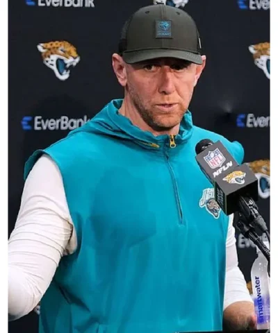 Order now Liam Coen Jacksonville Jaguars Blue Vest