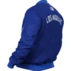 Baseball Team Los Angeles Dodgers Dugout Wool Bomber Jacket