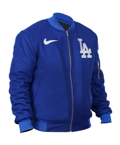 Los Angeles Dodgers Dugout Bomber Jacket