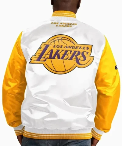 Los Angeles Lakers Varsity Satin Jacket