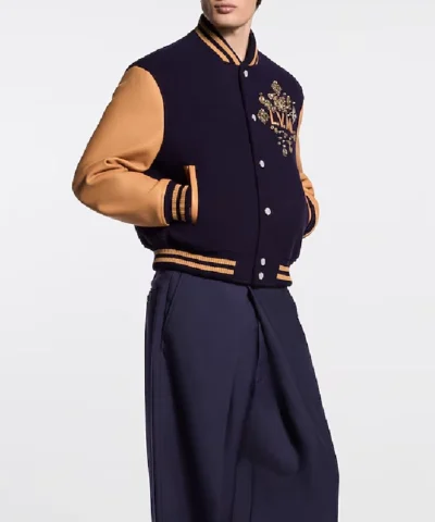 Louis Vuitton Embellished Varsity Jacket