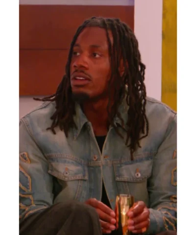 Love Island UK All Stars S03 Shaq Muhammad Denim Jacket