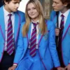 Love Me Love Me Mia Jenkins Blue Uniform Blazer