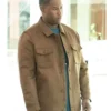 Luke Tennie Abbott Elementary S05 Brown Jacket