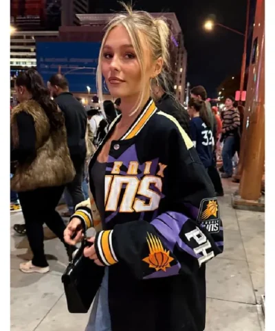 Madison Nelson Phoenix Suns Split All Over Jacket