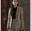 Marisa Abela Industry Beige Blazer