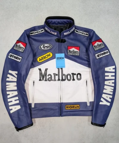 Marlboro Biker Leather Jacket