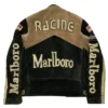 Marlboro Cafe Racer Motorcycle Leather Jacket