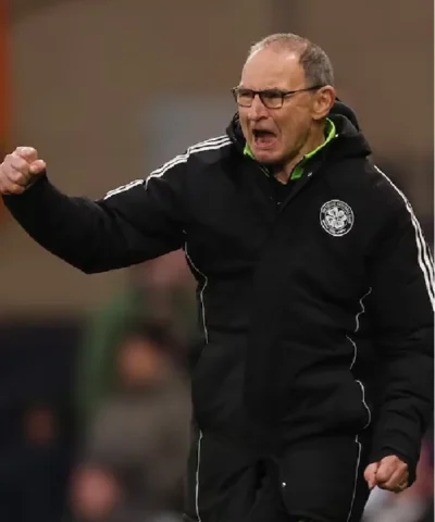 Martin O’Neill Black 2026 Hooded Coat