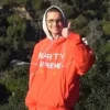 Marty Supreme 2025 Timothee Chalamet Orange Jacket