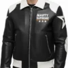 Marty Supreme Bomber Leather Jacket