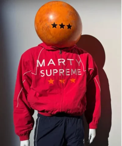 Marty Supreme Red Hooded Jacket