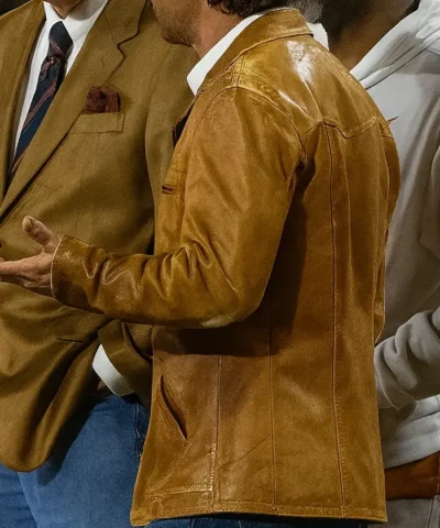 Matthew McConaughey Brown Leather Jacket
