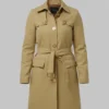 Tv Series Leah Collins Maxxed Out 2026 Beige Coat