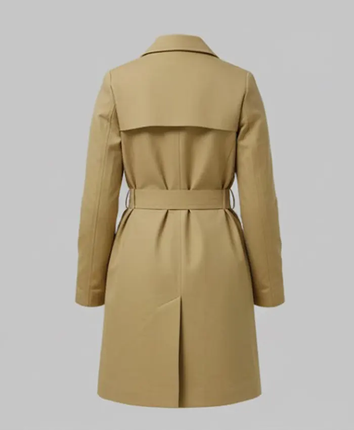 TV Series Maxxed Out S01 Leah Collins Beige Coat