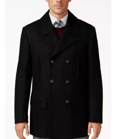 McLusky Mayor Of Kingstown S04 Wool Peacoat