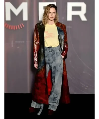 Alternative view of Rebecca Ferguson Mercy London Photocall Coat