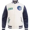 Minnesota Lynx Classics Rib Retro Varsity Jacket