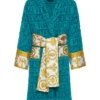 Multiple Styles Versace Blue Robe For Unisex