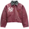 NY FADED CRIMSON WORK JACKET