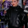 NYC Rita Ora Black Leather Jacket