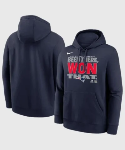New England 2025 AFC Champions Hoodie