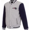 New England Patriots Wool Varsity Jacket