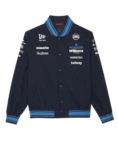 New Era x Formula 1 Team Williams Racing 2026 Varsity Jacket Navy