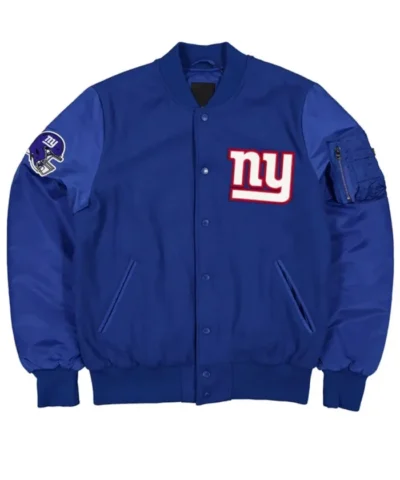 New York Giants MA-1 Historic Varsity Jacket