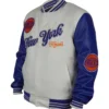 Ny Knicks Cream & Royal Jacket