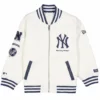 New York or Nowhere White Youth Jacket