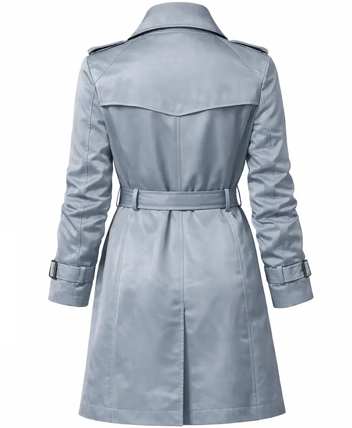 Nicky Hilton 2025 Long Trench Coat