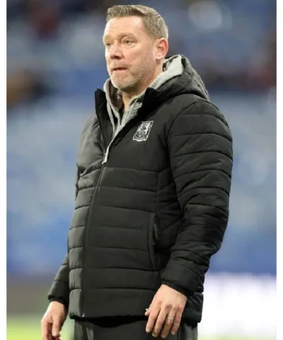 Nolan Sky Bet League One Match Black Puffer Jacket