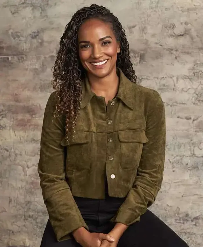 The Rookie S08 Mekia Cox Green Suede Jacket