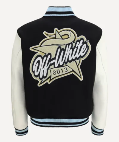 OFF-White Star Logo Varsity Jacket