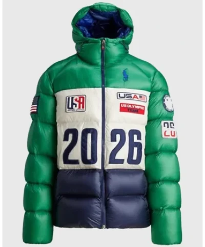 Olympics 2026 Polo Ralph Lauren Team USA Closing Ceremony Hawthorne Jacket