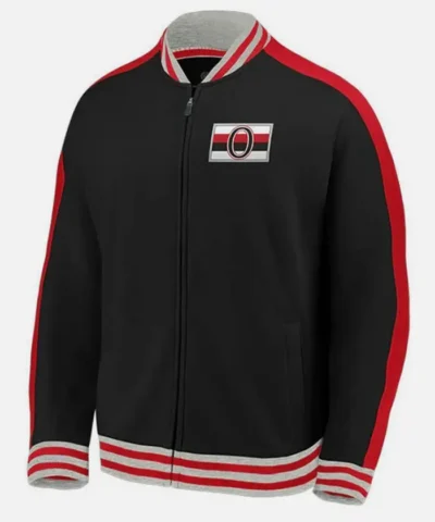 Ottawa Senators Black Track Jacket
