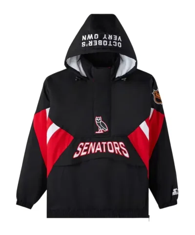 Ottawa Senators OVO Black Hooded Jacket
