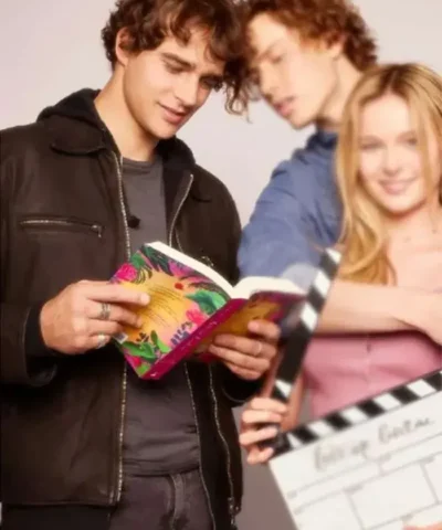 Pepe Barroso Love Me, Love Me 2026 James Black Leather Jacket