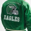 Philadelphia Eagles Varsity Bomber Green Jacket