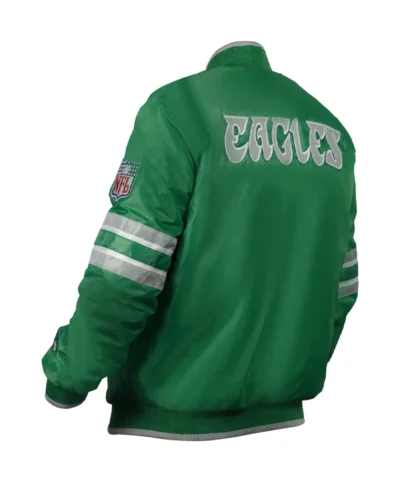 Scout I Philadelphia Eagles Starter Green Varsity Jacket