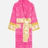 Pink Versace Robe