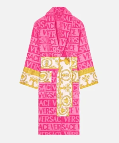 Pink Versace Robe