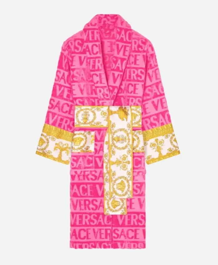 Pink Versace Robe