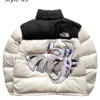 Pokemon x North Face White and Black Jacket