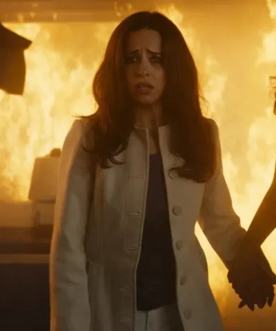 Ponies Emilia Clarke White Trench Coat