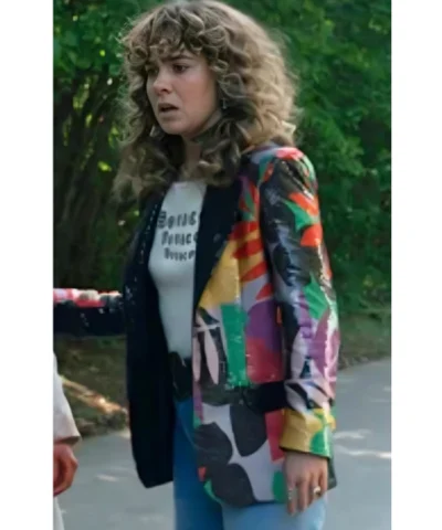 Haley Lu Richardson Ponies S01 Floral Sequin Blazer