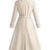 Ponies season 1 Emilia Clarke White Trench Coat